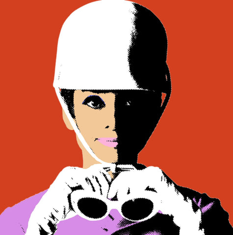 Audrey Hepburn - Pop Art by Joel Jerry