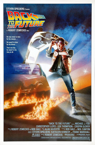Back To The Future - Michael J Fox - Tallenge Sci Fi Classic Hollywood Movie Poster by Tim