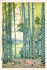 Bamboo Grove - Yoshida Hiroshi - Ukiyo-e Woodblock Print Art Painting - Life Size Posters