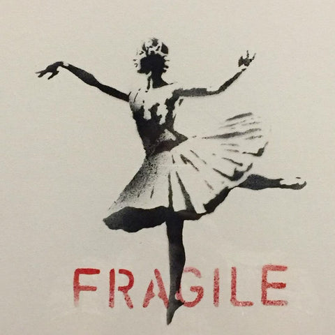 Ballerina – Banksy – Pop Art Painting by Banksy