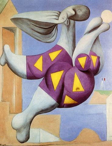 Pablo Picasso - Bather With Beach Ball - Life Size Posters by Pablo Picasso
