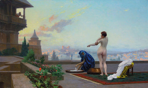 Bathsheba - Jean-Leon Gerome - Orientalism Art Painting by Jean Leon Gerome