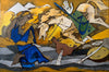 Battle Of Karbala - Maqbool Fida Husain – Painting - Canvas Prints