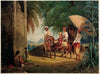 Behar (Bihar) - The Rich And The Poor - William Tayler 1842 -Vintage Orientalist Art Painting Of India - Framed Prints