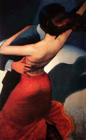 Salsa Dancer - Art Prints by DK