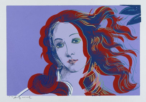 Birth Of Venus - Large Art Prints by Andy Warhol