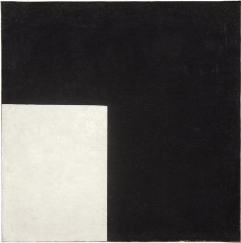 Kazimir Malevich - Black and White, Suprematist Composition, 1915 - Large Art Prints by Kazimir Malevich