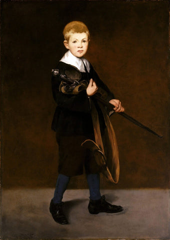 Boy With A Sword (LEnfant à lépée) - Édouard Manet by Édouard Manet