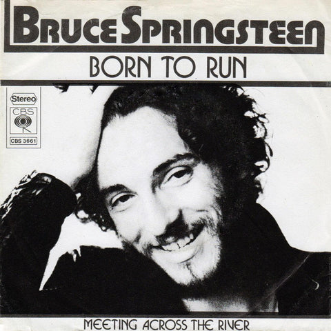 Bruce Springsteen - Born To Run - Album Cover - Rock Music Poster by Jerry