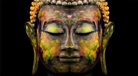Buddha - The Enlightened One - Yog - Large Art Prints by Anzai