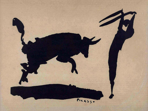 Bullfighter III - Pablo Picasso Masterpiece Painting by Pablo Picasso
