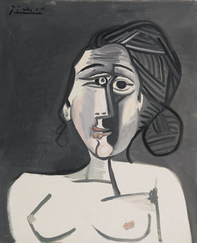 Buste De Femme (1953) - Pablo Picasso by  Pablo Picasso