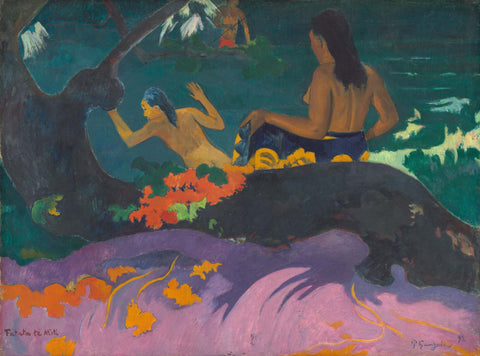 By the Sea - Life Size Posters by Paul Gauguin