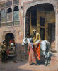 Cashmere Salesman – Edwin Lord Weeks Painting – Orientalist Art - Framed Prints