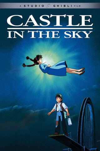 Castle In The Sky - Studio Ghibli Japanaese Animated Movie Poster - Art Prints