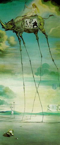 Celestial Ride - Salvador Dali by Salvador Dali