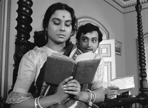 Charulata - Soumitra Chatterjee - Satyajit Ray Bengali Movie Still - Poster - Posters by Laksh