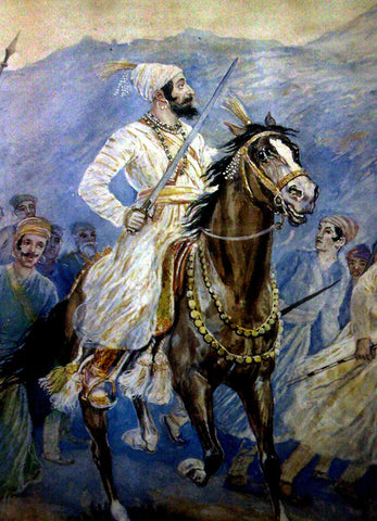 Chattarapati Shivaji Maharaj - The Siege of Panhala - Painting by Shudraka Nayar