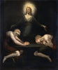 Christ Disappearing at Emmaus  - Henry Fuseli - Christian Art Painting - Framed Prints