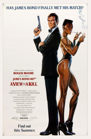 Classic Movie Art Poster - View To A Kill - Tallenge Hollywood James Bond Poster Collection - Posters by Tallenge Store