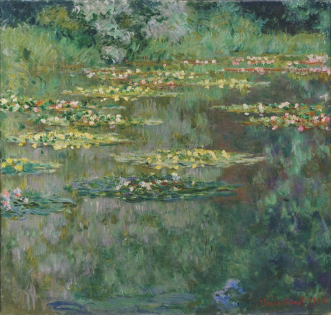 Claude Monet - Le Bassin Aux Nymphéas (Water Lily Pond) - Large Art Prints by Claude Monet