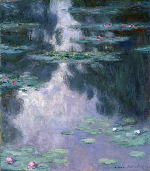 Pond with Water Lilies - Life Size Posters