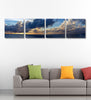 Clouds Over The Sea Panorama - Art Panels