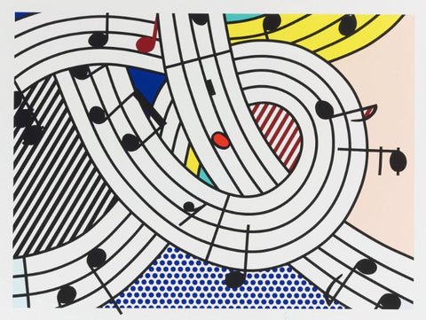 Composition II by Roy Lichtenstein
