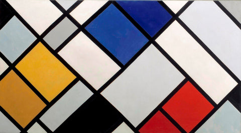 Composition Of Dissonances (1923) - Piet Mondrian by Piet Mondrian