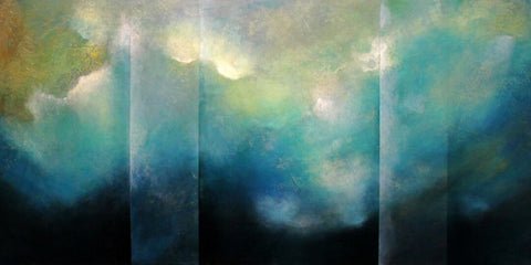 Contemporary Abstract Art - Looking Up From The Ocean Floor