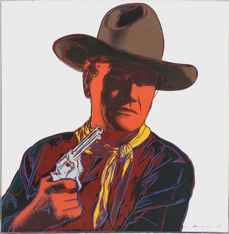 John Wayne II by Andy Warhol