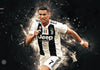 Cristiano Ronaldo- Juventus - Art Poster - Canvas Prints