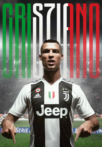 Cristiano Ronaldo- Juventus by Tallenge Store