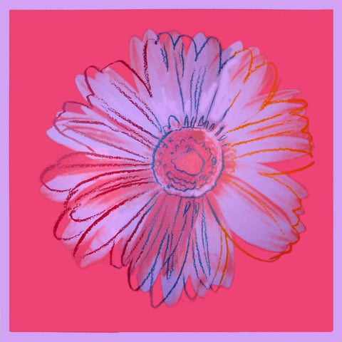 Daisy - Pink - Andy Warhol - Pop Art Painting by Andy Warhol