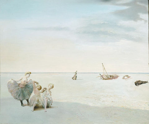 Forgotten Horizon, 1936 (Horizonte olvidado, 1936) – Salvador Dali Painting – Surrealist Art by Salvador Dali