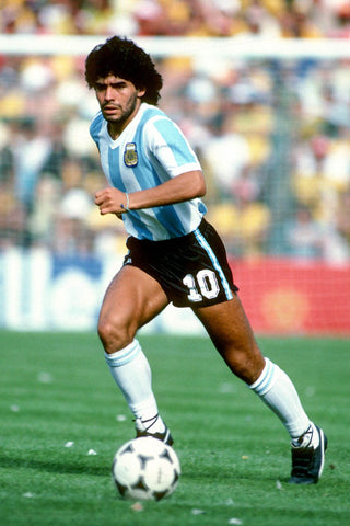 Diego Maradona - Football Legend - Sports Poster 0 by Joel Jerry