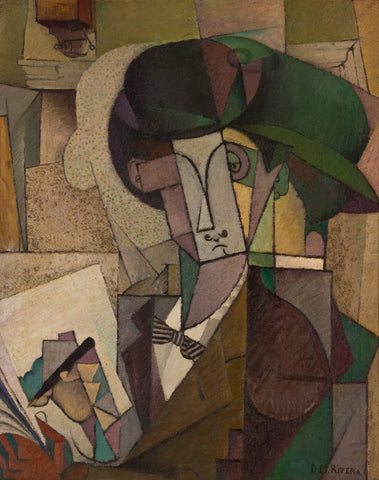 Portrait of Adolfo Best Maugard by Diego Rivera