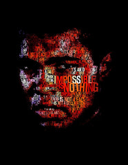 Digital Art - Muhammad Ali - Impossible Is Nothing by Sina Irani | Tallenge Store | Buy Posters, Framed Prints & Canvas Prints
