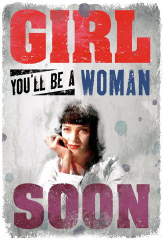 Art Poster - Uma Thruman as Mia Wallace in Pulp Fiction - Hollywood Collection - Posters by Bethany Morrison