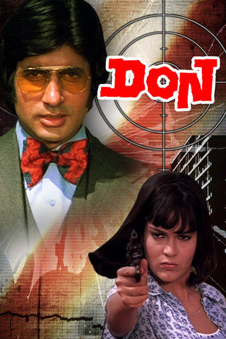 Don - Amitabh Bachchan - Hindi Movie Poster - Tallenge Bollywood Poster Collection by Tallenge Store