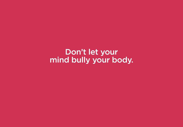 Dont Let Your Mind Rule Your Body - Canvas Prints