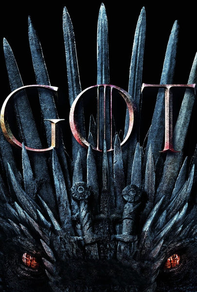 Dragon - Iron Throne - Art From Game Of Thrones - Life Size Posters