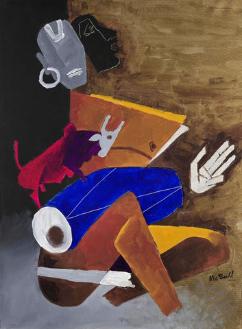 Drummer - Maqbool Fida Husain Painting - Life Size Posters