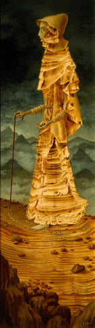 Arid Road (Camino Árido) - Remedios Varo - surrealist painter by Remedios Varo