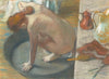 Woman Bathing in a Shallow Tub - Life Size Posters