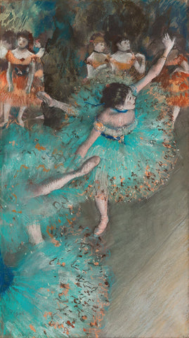 Swaying Dancer (Dancer in Green) by Edgar Degas