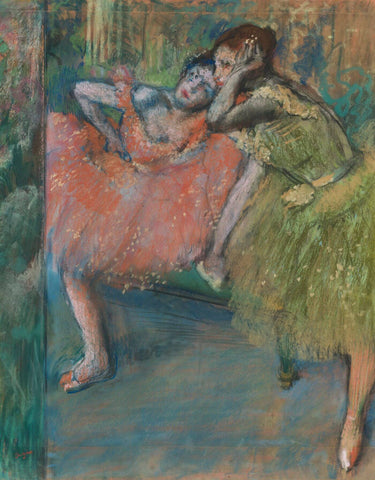 Edgar Degas - Danseuses au Foyer by Edgar Degas