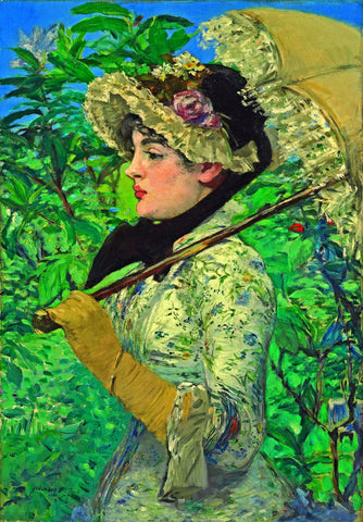 Edouard Manet - A Portrait Of A Parisian Actress by Édouard Manet