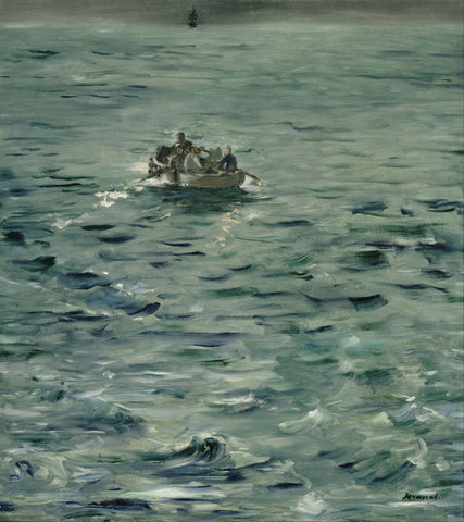 Rocheforts Escape - Life Size Posters by Édouard Manet
