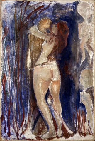 Death And Life - Edvard Munch by Edvard Munch